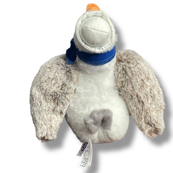 Preppy Pelican Bird Plush Sammy Seagull Sailor Stuffed Animal Nursery Shower 11" - Picture 9 of 11